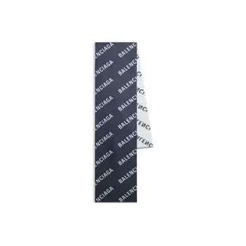 Balenciaga Knit Scarves Unisex Dark Blue