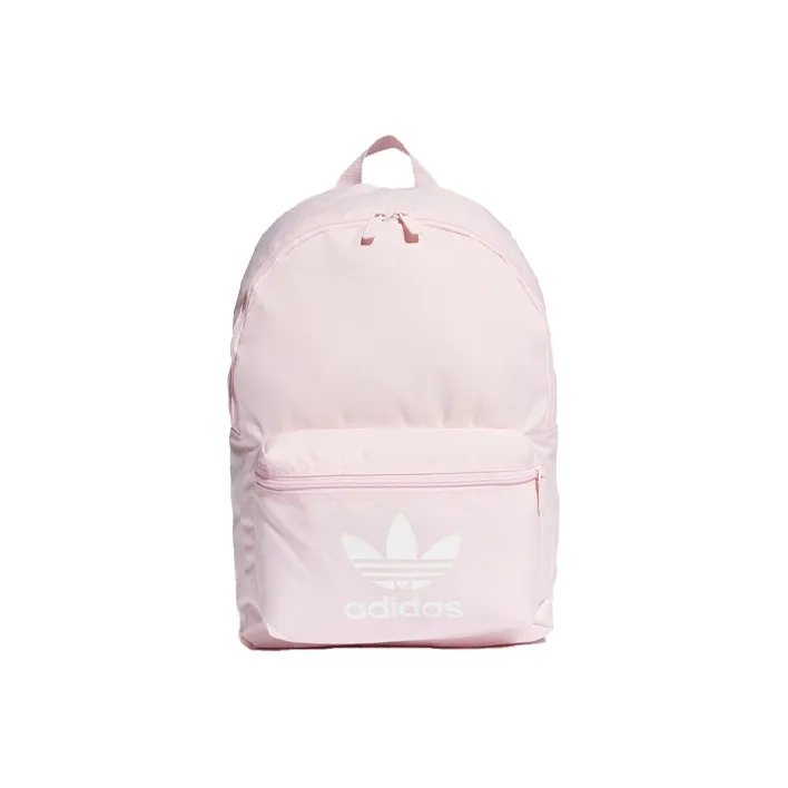 Adidas Originals Polyester Backpack Regular Unisex Light Pink-0