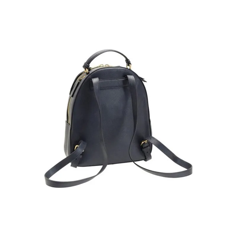 COACH Jordyn Cow Leather Backpack Women's Dark Blue-1