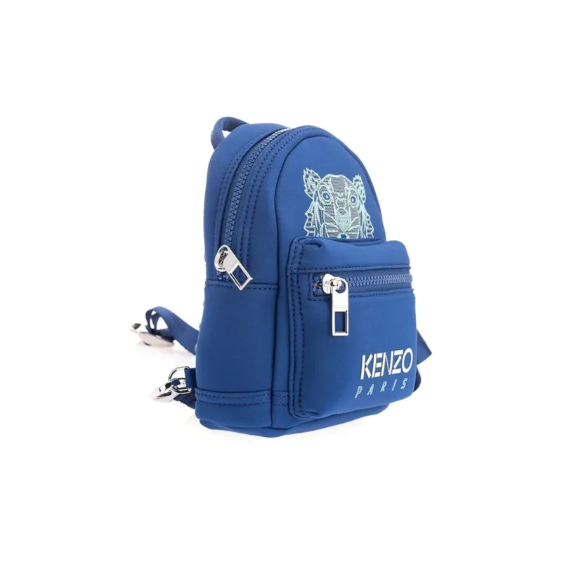 KENZO Fabric Backpack Mini Men's Sea Blue-1