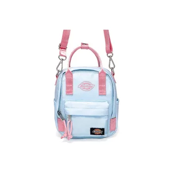 Dickies Fabric With Polyester Crossbody Bag Shoulder Bag Backpack Mini Women's Blue Pink