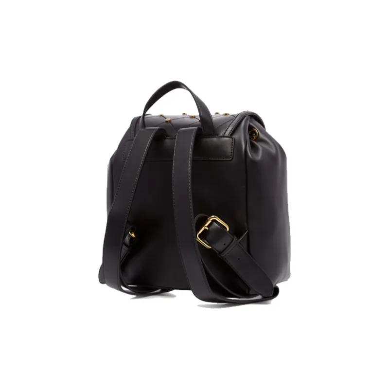 MOSCHINO PU Backpack Women's Black-2