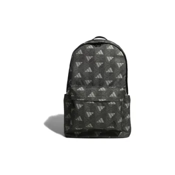 Adidas Polyester Backpack Regular Unisex Gray Green