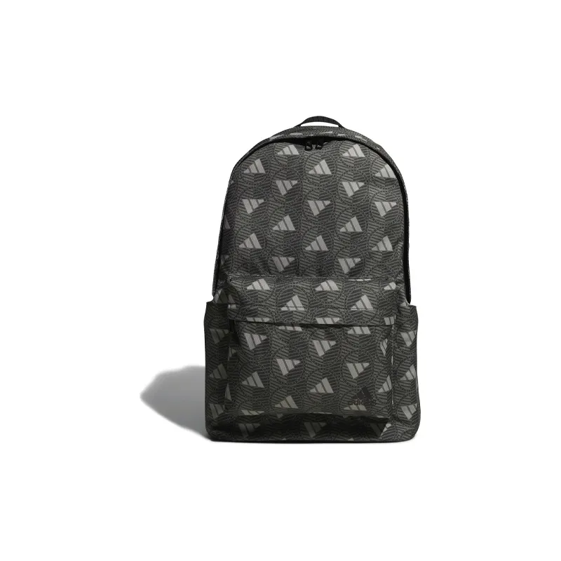 Adidas Polyester Backpack Regular Unisex Gray Green-0