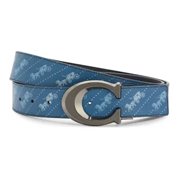 COACH Leather Belts Men