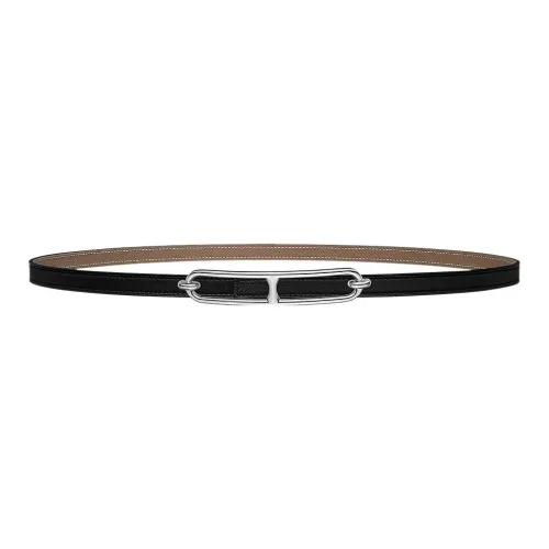 HERMES Roulis Leather Belts Women's