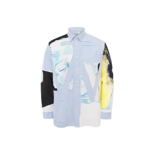 JW Anderson Shirts Men Blue