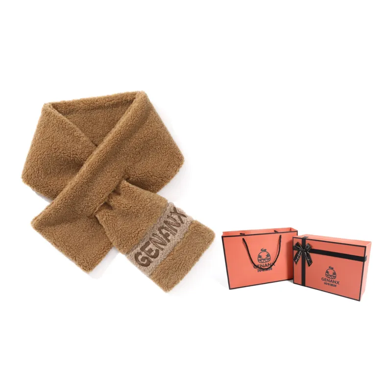 GENANX Knit Scarves Unisex-9