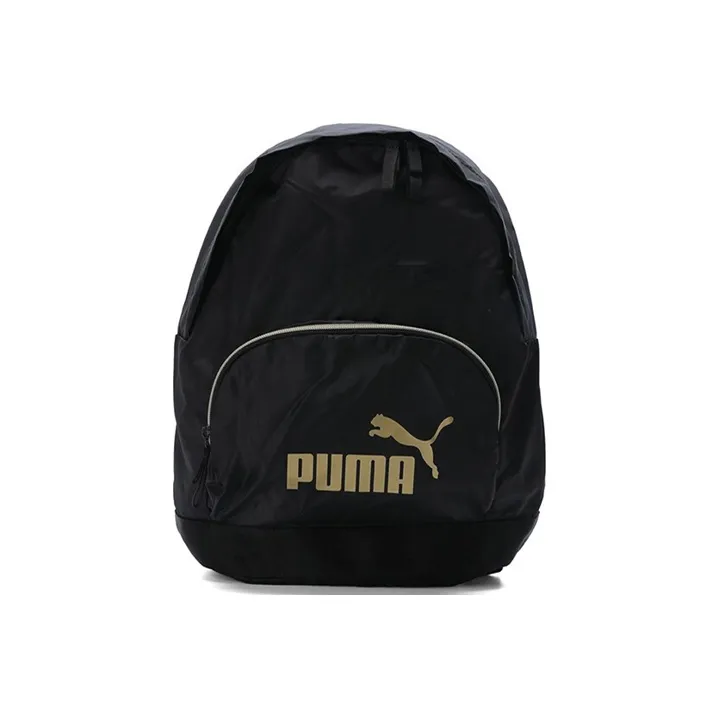 PUMA Fabric Backpack Medium Size Unisex Black-1