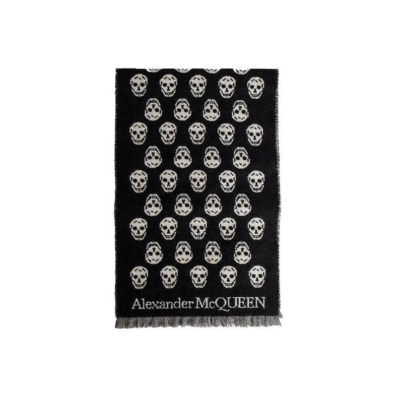 Alexander McQueen Reversible Skull Scarf-3