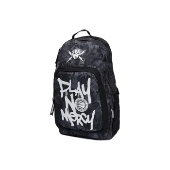 LiNing Polyester Backpack Regular Unisex Black