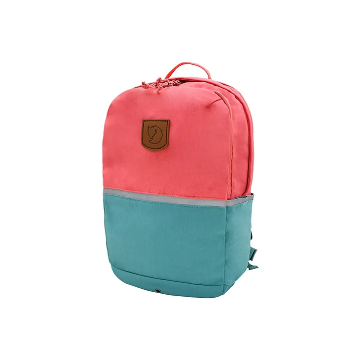 Fjallraven Polyamide Backpack Regular Unisex Coral Green & Peach Red-1