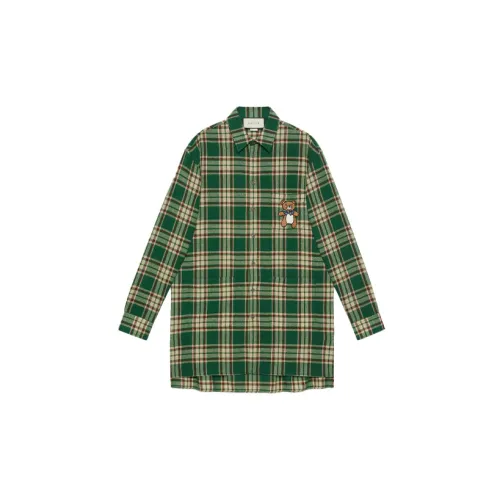 GUCCI Shirts Men Green