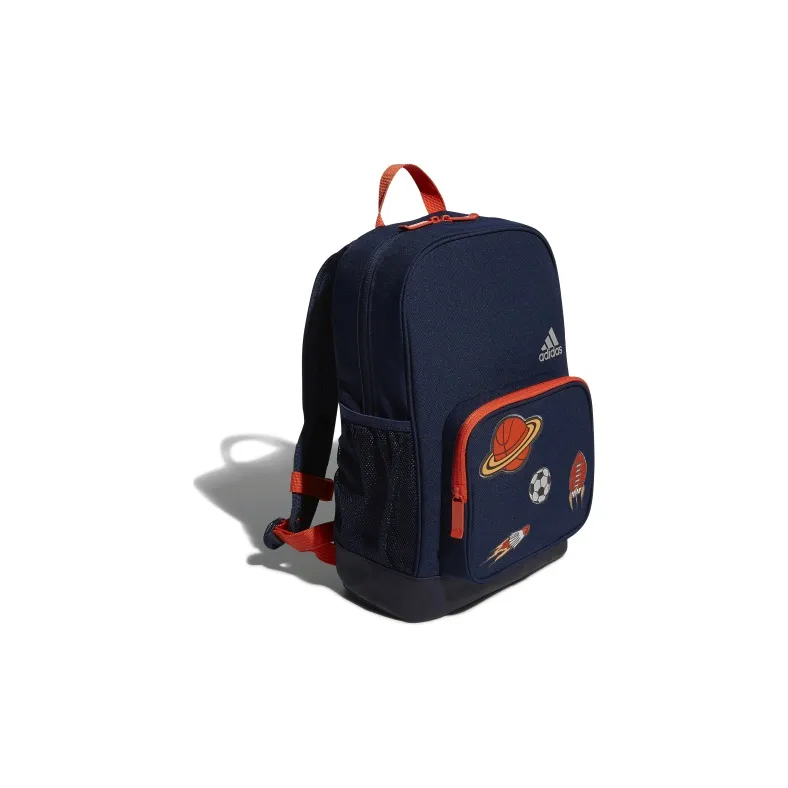 Adidas Polyester Backpack Regular Men's Denim Blue-1