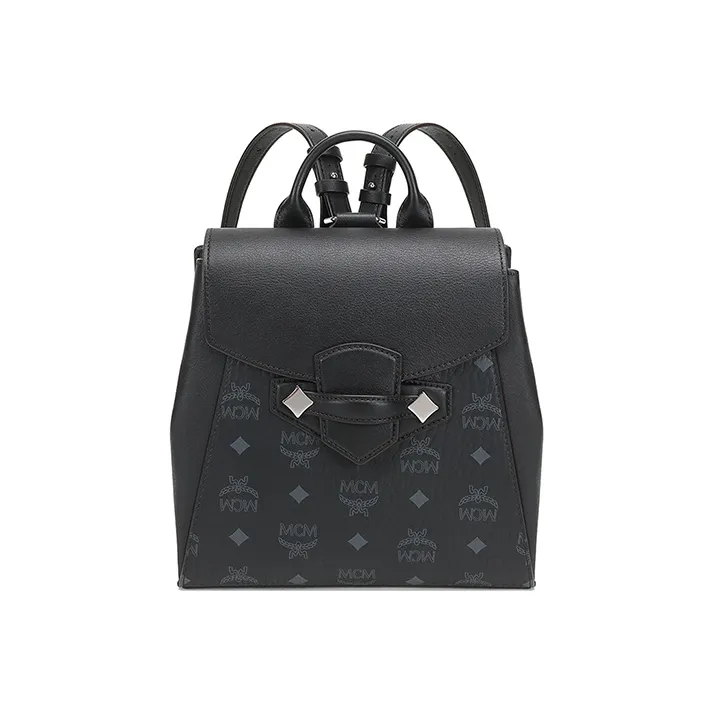 MCM Essential Visetos Origina Backpacks-0