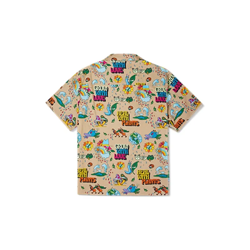 Converse Shirt Men's Beige Yellow-1