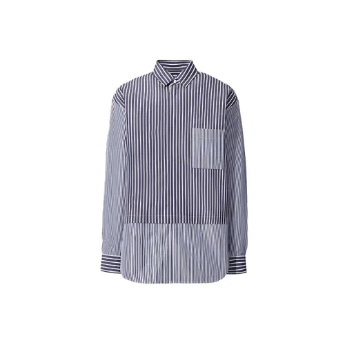 UNIQLO FW20 Jil Sander Collaboration Series Shirts Men Blue