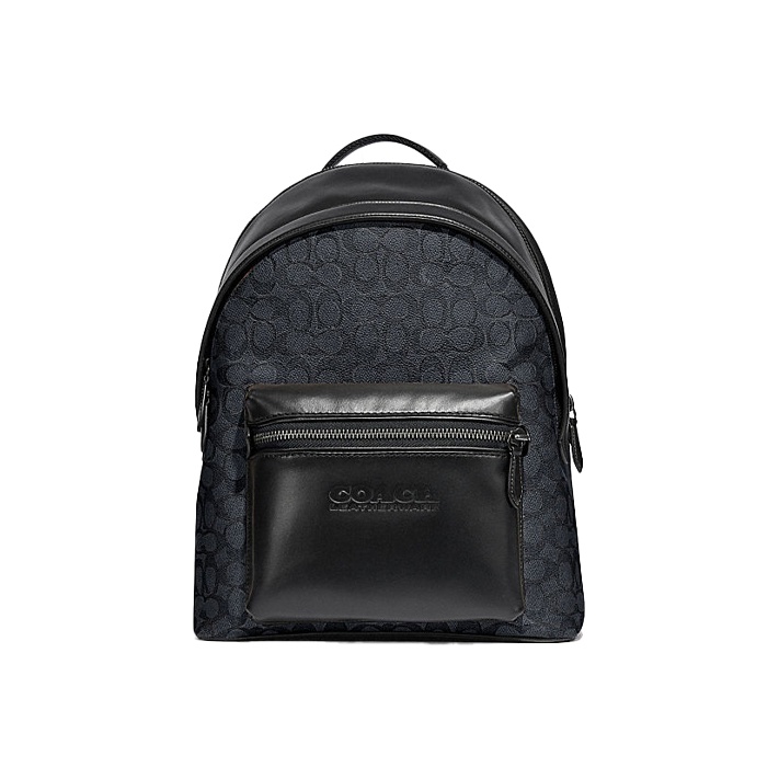 Black Coach deals Canvas Backpack Monogram