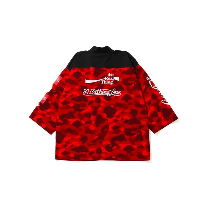 Bape X Coca Cola Kimono Shirt-1