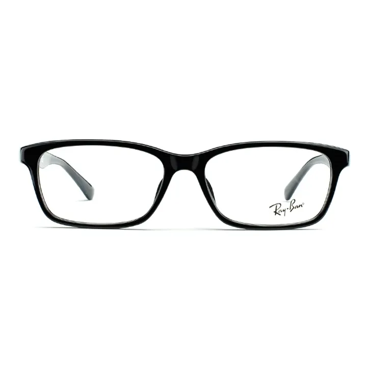 RayBan Plate Frame Square Eyeglass Frames Men's-0