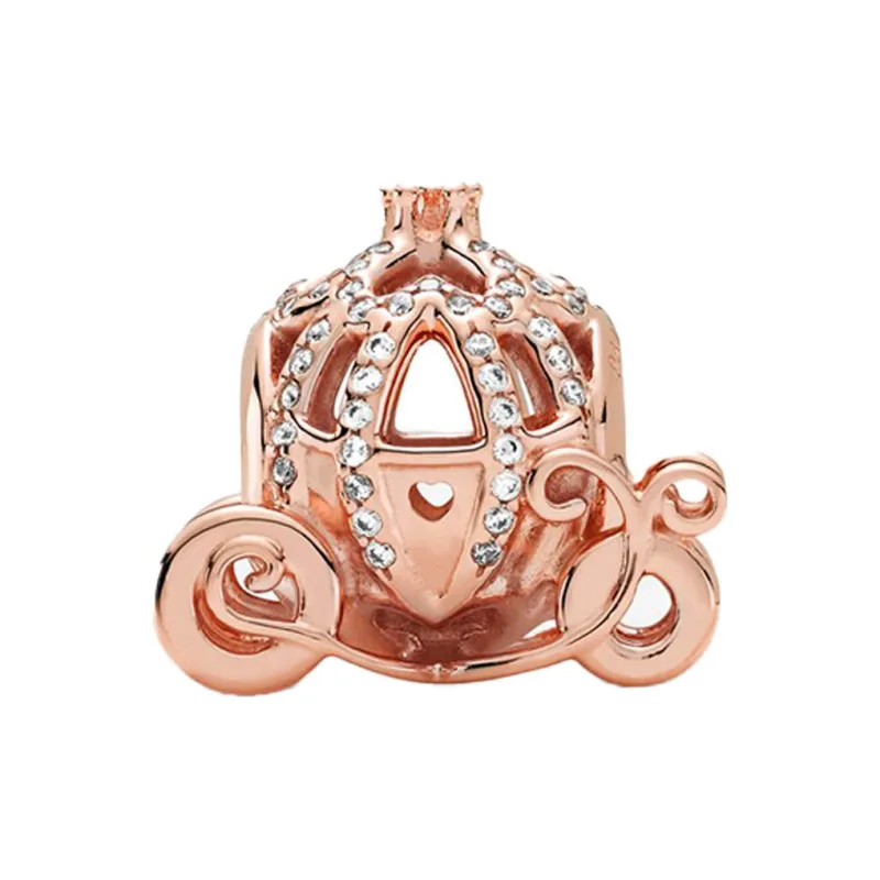 Pandora Copper Silver Alloy Pendants Women's-2