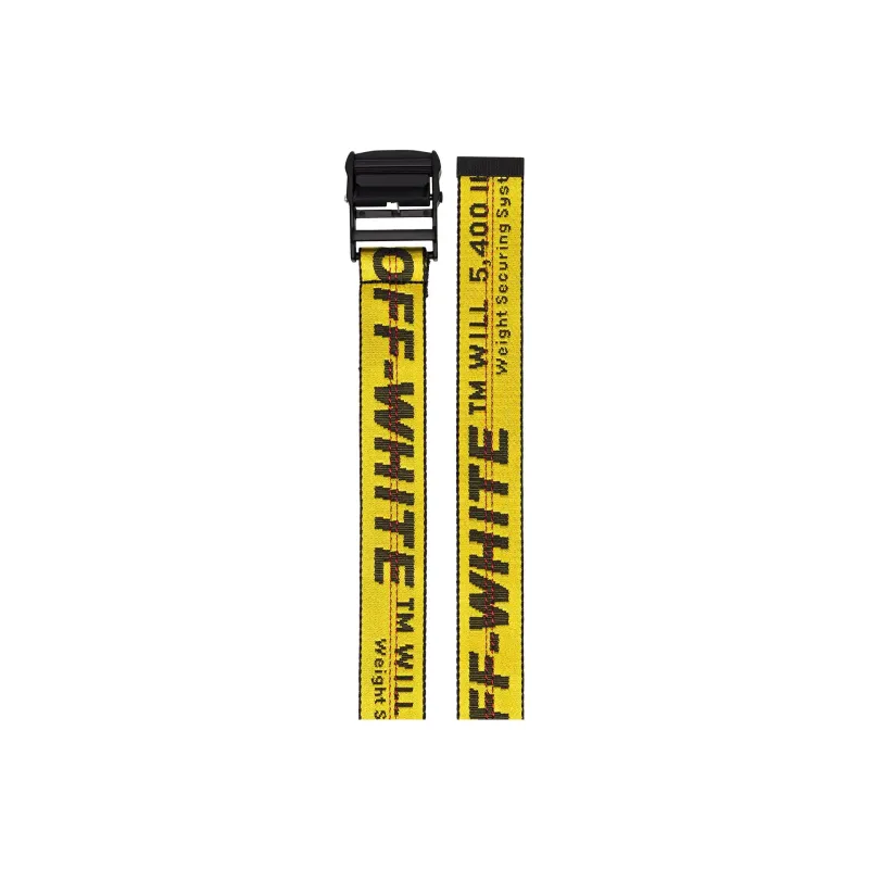 OFF WHITE FW19 Leather Belts Unisex-1