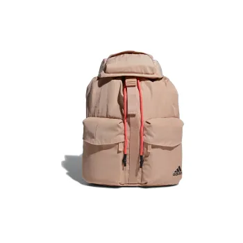 Adidas Nylon Fabric Backpack Regular Unisex Pearl Pink