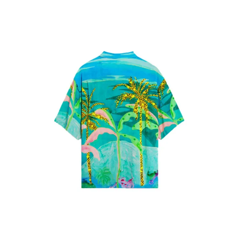 CELINE Shirts Men Green-1