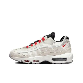 Nike Air Max 95 Light Bone Habanero Red