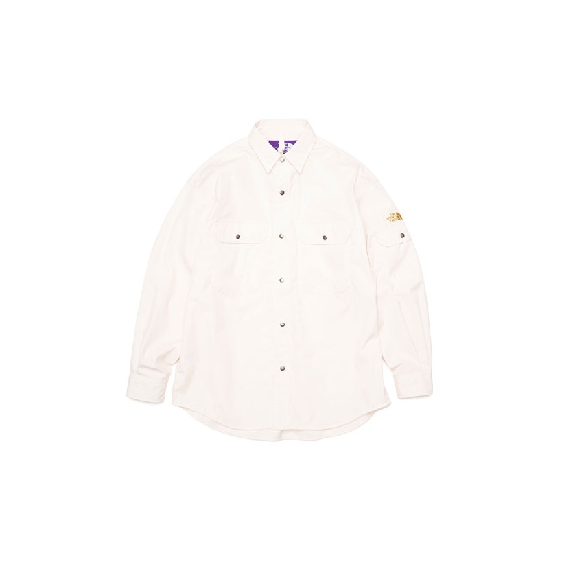 THE NORTH FACE PURPLE LABEL Shirts Unisex White XL - POIZON