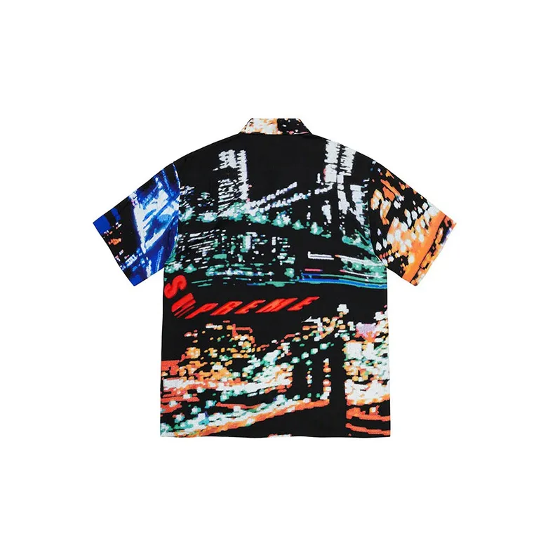 Supreme City Lights Rayon S/S Shirt-1