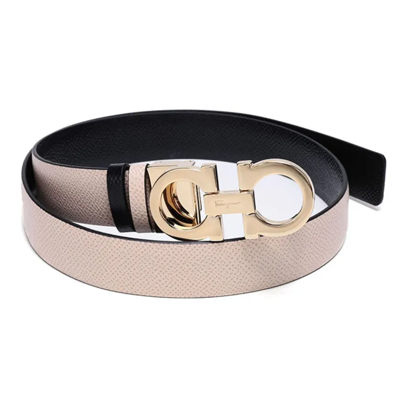 Ferragamo Gancini buckle Reversible Belt-3