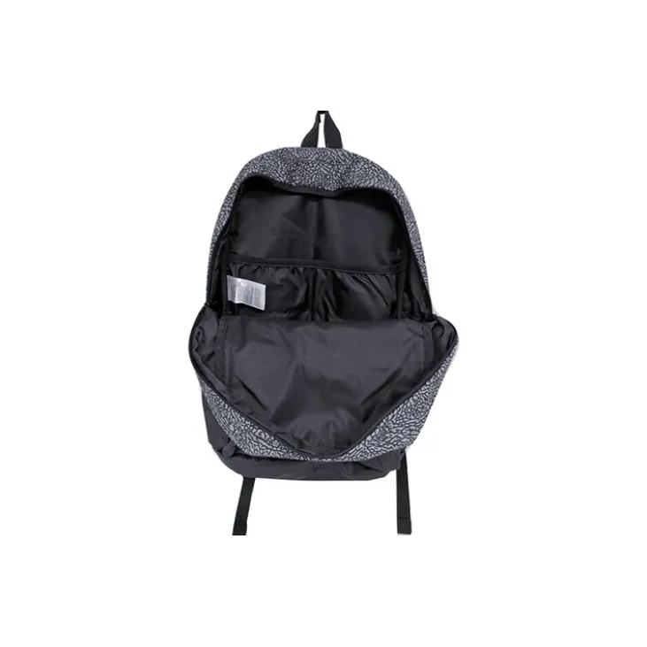 Jordan Polyester Backpack Regular Unisex Black Cement-4