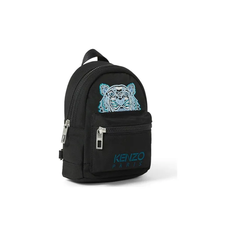 KENZO Nylon Backpack Trumpets Men's Black-1