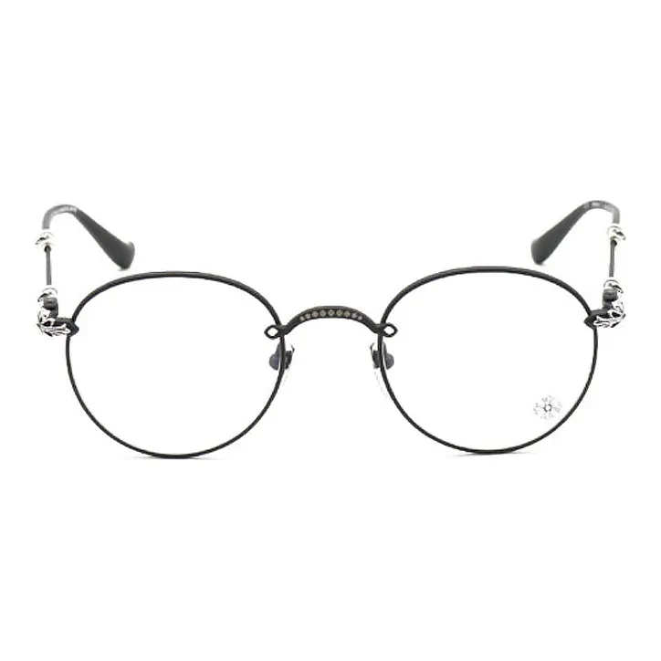 Chrome Hearts Eyeglass Frames Unisex Matte Black-1