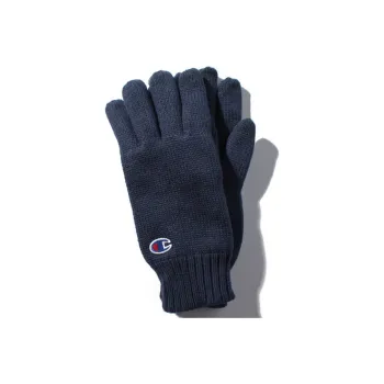Champion Knit Gloves Unisex Navy Blue
