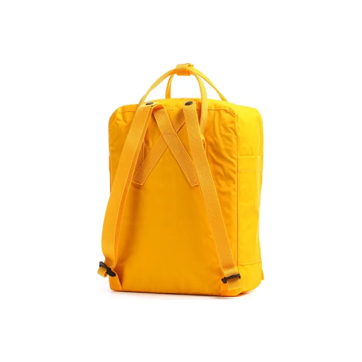 Fjallraven Kanken Vinylon Handbag Backpack Women's Bright Yellow-2