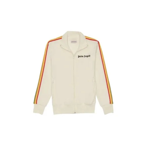 PALM ANGELS Rainbow Track Jacket 'White'