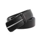 Black Strap with Silver Buckle