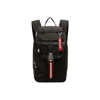 BALLY Fabric Backpack Men's Black