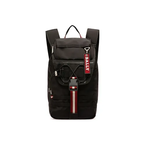 BALLY Fabric Backpack Men's Black