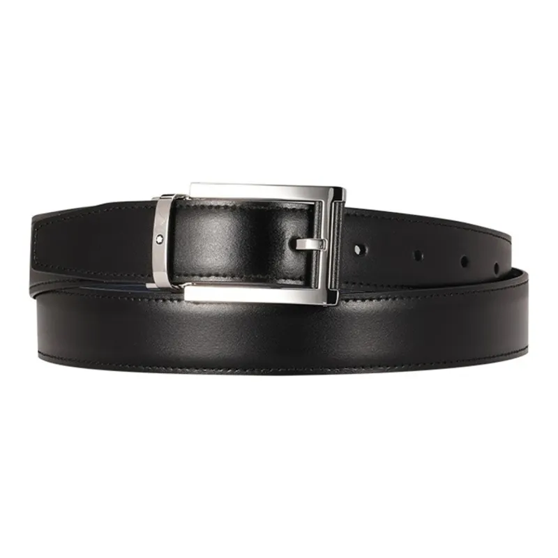 MONTBLANC Cow Leather Belts Men's Multicolor Width 3cm-1