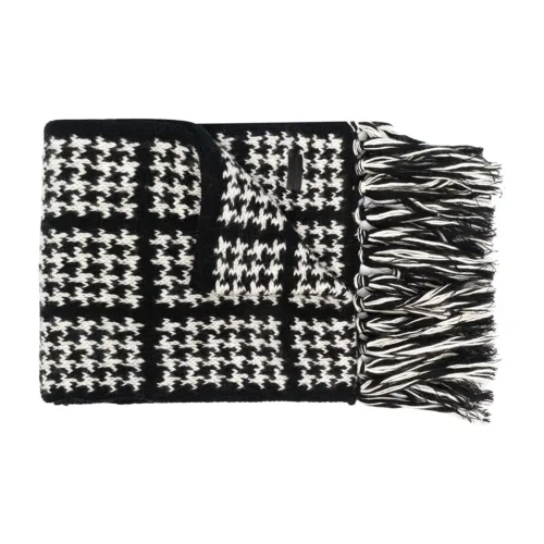 SAINT LAURENT Knit Scarves Men Black