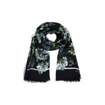 GUCCI Blooms 400 Silk Scarf