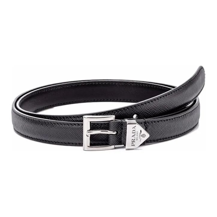 PRADA Saffiano Leather Belts Women's-0