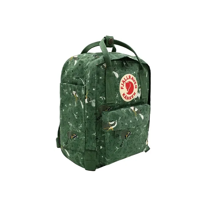 Fjallraven Kanken 7L Backpack Outdoor Bag Polyester With Cotton Green Men's-1