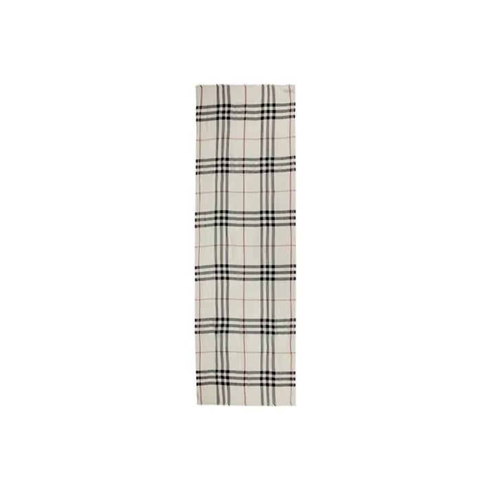 Burberry Knit Scarves Women's Ivory-2