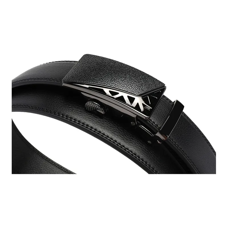 FREE RABBITⅡ Leather Belts Men Black-2