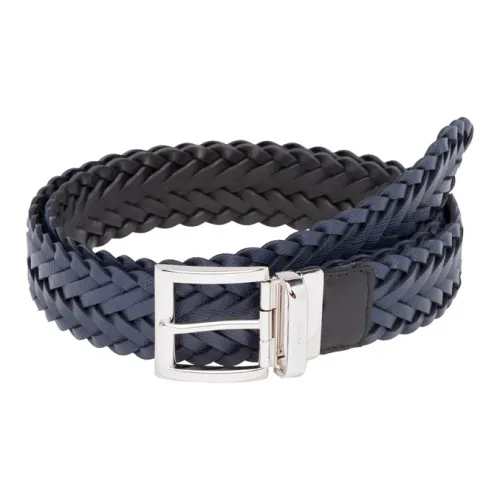 PRADA Saffiano Leather Belts Unisex