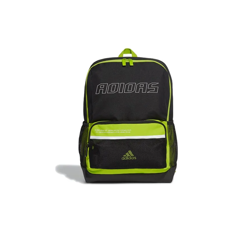 Adidas Polyester Backpack Regular Unisex Semi Neon Green-0
